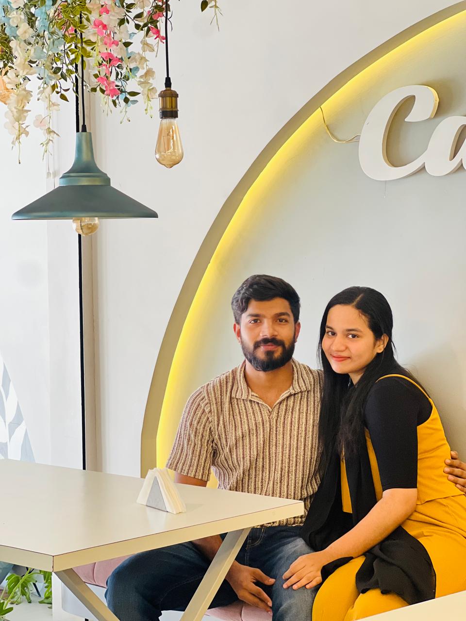 Adhinsha and Jisni portrait